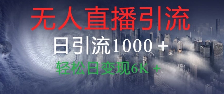 抖音快手视频号全平台无人直播引流1000+精准创业粉玩法拆解-中创网_分享创业项目_互联网资源