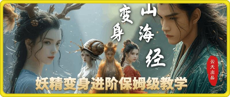 云天AI山海经变身视频教程，妖精变身进阶保姆级教学-中创网_分享创业项目_互联网资源