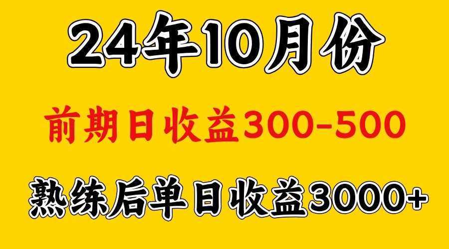 高手是怎么赚钱的.前期日收益500+熟练后日收益3000左右-中创网_分享创业项目_互联网资源