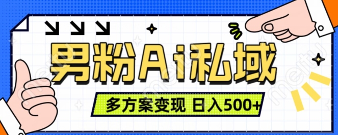 男粉项目，Ai图片转视频，多种方式变现，日入500+-中创网_分享创业项目_互联网资源