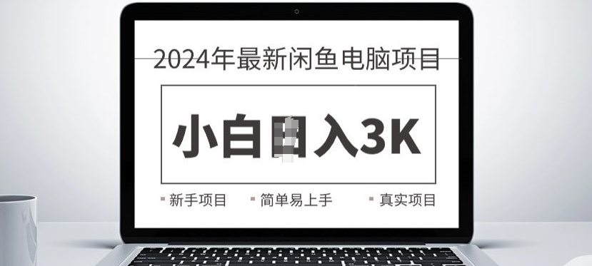 2024最新闲鱼电脑项目，动手就能吃肉的好项目-中创网_分享创业项目_互联网资源