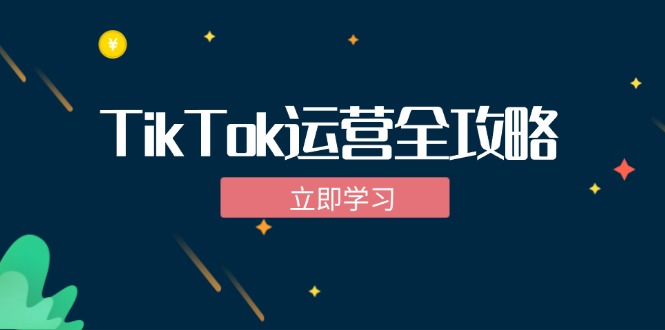 （12739期）TikTok实战运营全攻略：从下载软件到变现，抖音海外版实操教程-中创网_分享创业项目_互联网资源