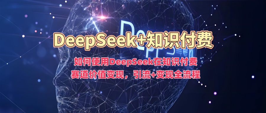 怎么使用DeepSeek在社交电商跑道价值变现，引流方法 转现全过程-中创网_分享创业项目_互联网资源